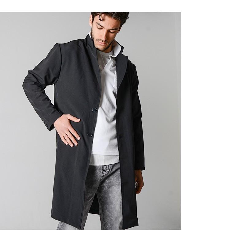 数量限定 特売 ロングコート メンズ チェスターコート 春コート ウール コート アウターh4 工房直送価格 Www Parklu Com