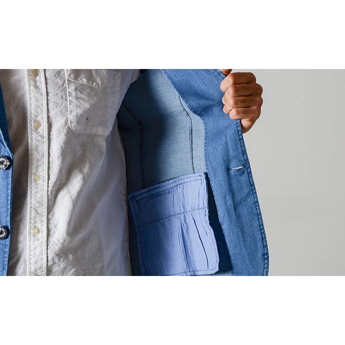 デニム セットアップ メンズ 秋服 秋冬 カジュアル スーツ上下 ストレッチデニム おしゃれ 大きいサイズ ブルー S Xl Caset b Slowgan 通販 Yahoo ショッピング