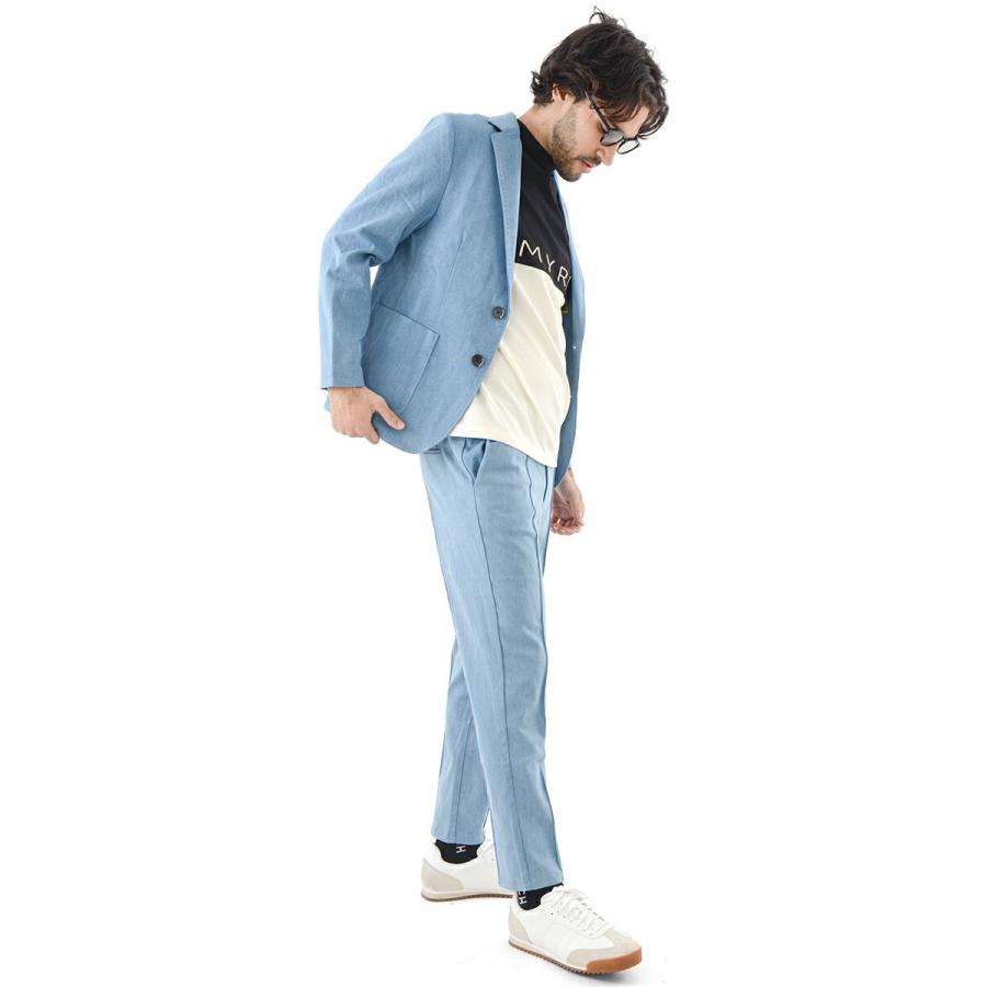 デニム セットアップ メンズ 春服 春夏 カジュアルスーツ デニム セットアップ メンズ 春服 春夏 カジュアルスーツ
