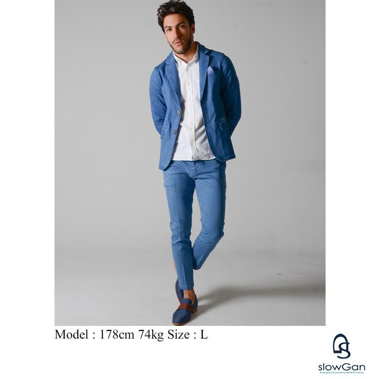 国内正規品 上下セット メンズ 夏 デニム 長袖 セットアップ ブルー ネイビー M L Xl 還元祭 Www Iacymperu Org