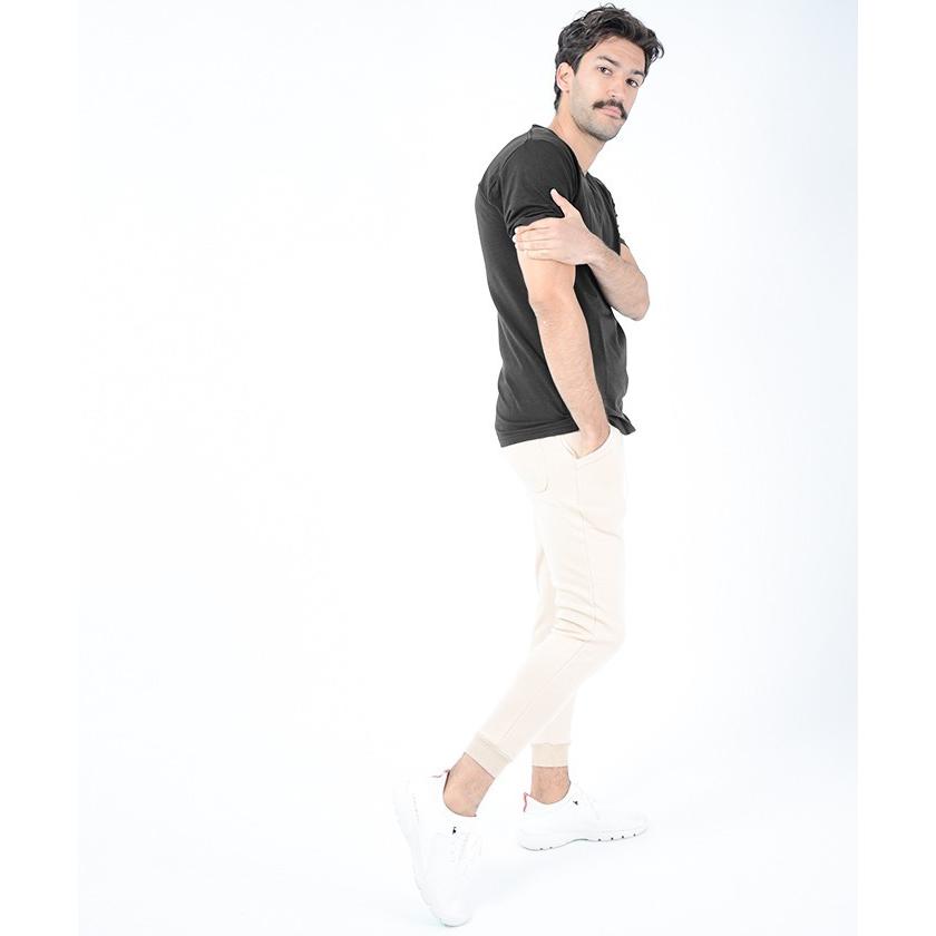 Tシャツ メンズ 春夏 春服 無地 ストレッチ スパンデックス 伸びる 半袖 スポーティー Vネック 大きいサイズ ホワイト ブラック ネイビー M Xl Cbs 859 Slowgan 通販 Yahoo ショッピング
