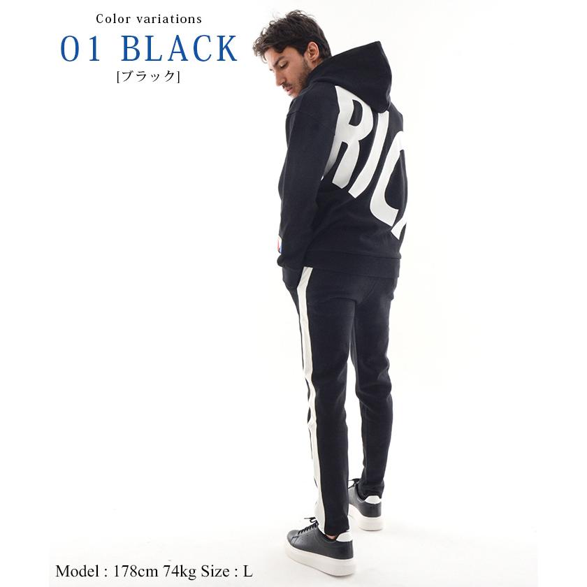 パーカー セットアップ メンズ 冬服 秋冬 ブランド 鹿の子 ジャージ ラインパンツ 部屋着 大きいサイズ ブラック グレー S M L Xl Ccss 869 Slowgan 通販 Yahoo ショッピング