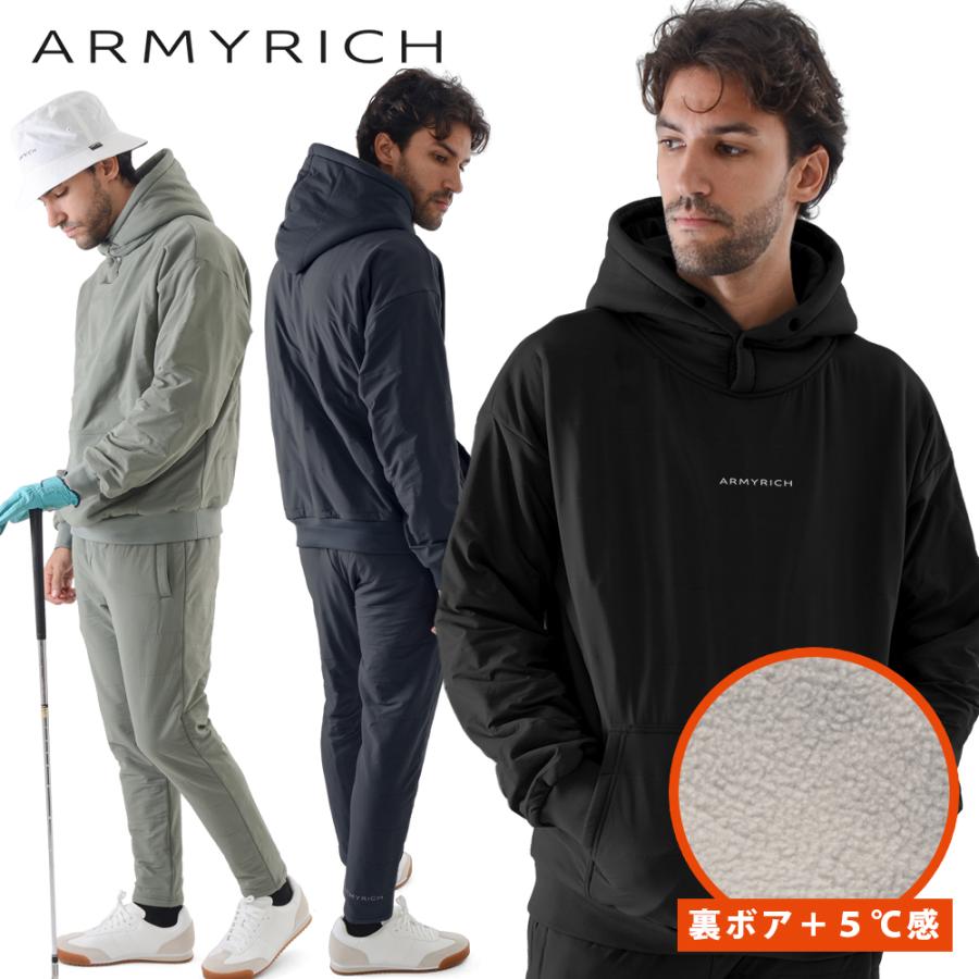 ARMYRICH 裏ボア キルティング セットアップ メンズ 秋服 冬服 秋冬