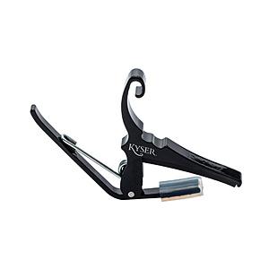 KYSER アコースティックギター用カポタスト  ブラック KG6BA | 