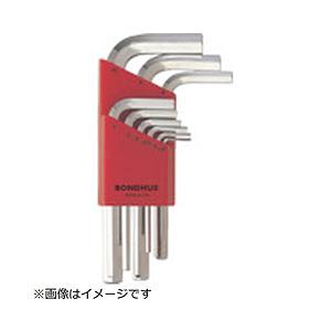 ボンダス ボンダス　六角Ｌ−レンチ　ショート　メッキ　セット９本組（１．５−１０ｍｍ） HLX9MSB | 