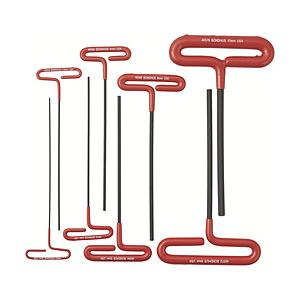 ボンダス ボンダス　ループ・Ｔ−ハンドル　ロングセット（クッション・グリップ付）　セット８本組（２−１０ｍｍ）   CTHX80M-9 | 