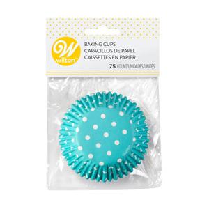WILTON カップSTDドットブルー75CT 415-0156 | 