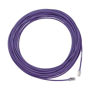 パンドウイット パンドウイット　カテゴリ６Ａ細径シールドパッチコード　２０ｍ　紫   STP28X20MVL | 