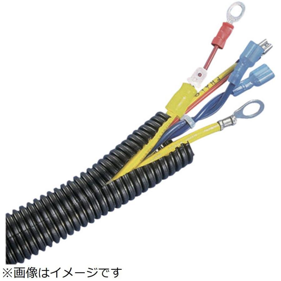 パンドウイット パンドウイット　コルゲートチューブ　耐熱性ナイロン６　スリット付き　黒 | 