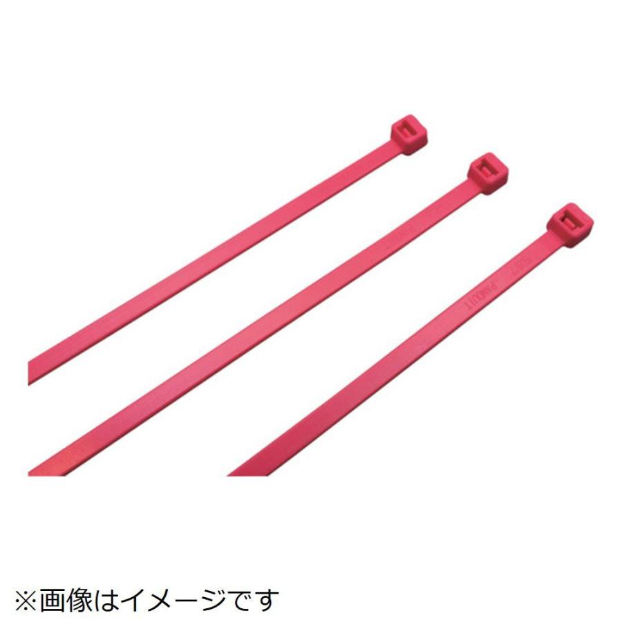 パンドウイット パンドウイット　ナイロン結束バンド　蛍光ピンク　（１００本入） | 