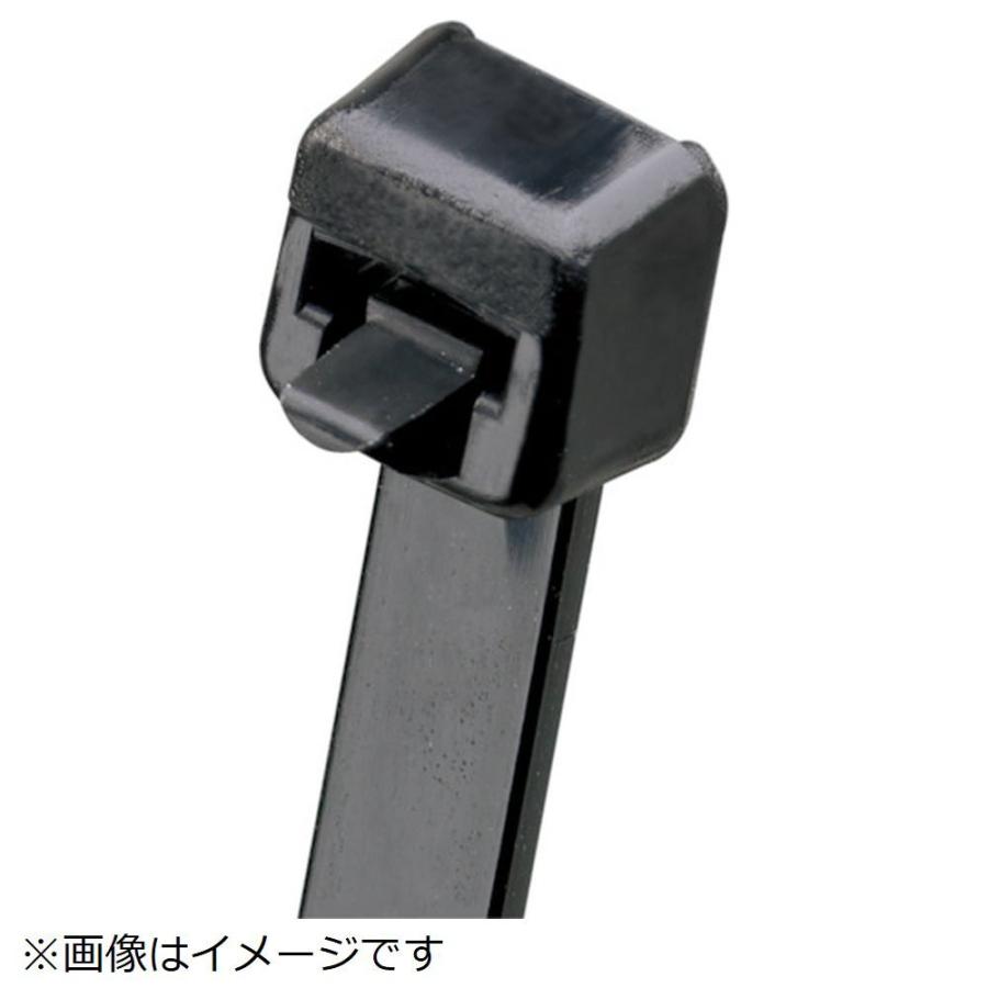 パンドウイット パンドウイット　リリースタイ　取り外し可能ナイロン結束バンド　耐候性黒　２５０本 | 
