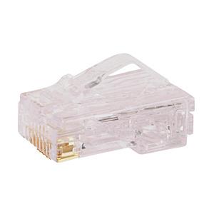 パンドウイット パンドウイット　カテゴリ5E　細径ケーブル用モジュラープラグ　AWG30撚線　100個入り　MP530−C   MP530-C | 