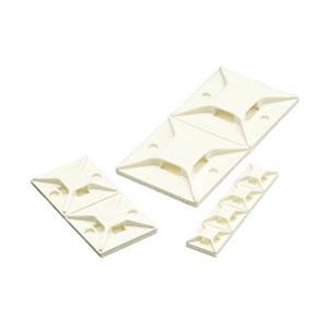 パンドウイット マウントベース ゴム系粘着テープ付き 白 ABM3HAL | 