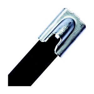 パンドウイット フルコーティングステンレススチールバンド　黒　MLTFC2SCP316 （1袋100本） | 