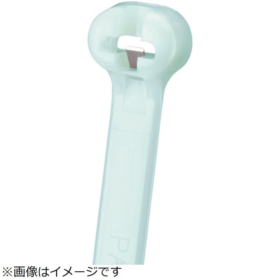 パンドウイット パンドウイット　ステンレス爪ロック式ナイロン結束バンド　ナチュラル　幅２．４ｍｍ　長さ１６０ｍｍ　１０００本入り　ＢＴ１．５Ｍ−Ｍ | 