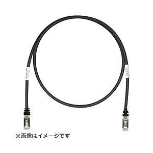 パンドウイット パンドウイット　ＣＡＴ６Ａ／ＣＡＴ６　シールドパッチコード　２５ｍ　黒   STP6X25MBL | 