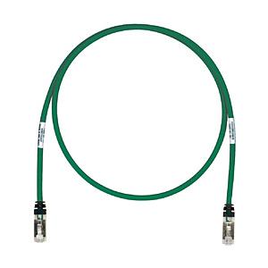 パンドウイット パンドウイット　ＣＡＴ６Ａ／ＣＡＴ６　シールドパッチコード　１ｍ　緑   STP6X1MGR | 