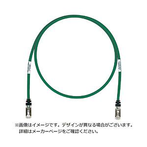 パンドウイット パンドウイット　CAT6A／CAT6　シールドパッチコード　2．5m　緑　STP6X2．5MGR   STP6X2.5MGR | 