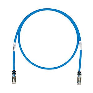 パンドウイット パンドウイット　ＣＡＴ６Ａ／ＣＡＴ６　シールドパッチコード　６ｍ　青   STP6X6MBU | 