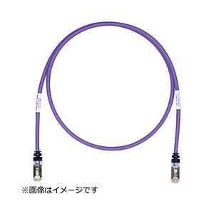 パンドウイット パンドウイット　ＣＡＴ６Ａ／ＣＡＴ６　シールドパッチコード　１ｍ　紫   STP6X1MVL | 