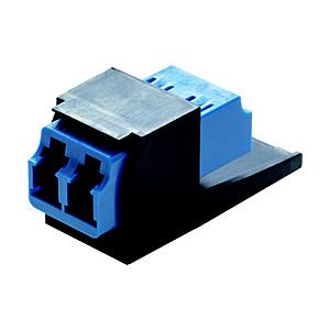 パンドウイット パンドウイット　光ファイバーＬＣアダプタモジュール　デュプレックス　ＯＳ１／ＯＳ２　ＣＭＤＳＬＣＺＢＬ CMDSLCZBL | 