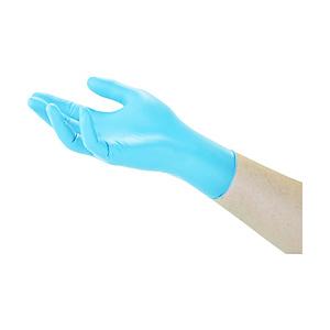アンセル EDGE 82-135 ニトリルゴム使い捨て手袋 100枚入 Mサイズ  スカイブルー 82-135-8 | 