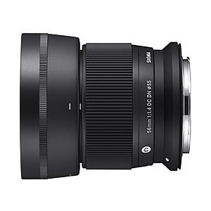 SIGMA(シグマ) カメラレンズ 56mm F1.4 DC DN Contemporary    ［キヤノンRF /単焦点レンズ］ [振込不可][代引不可] | シグマ
