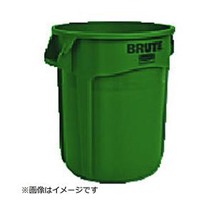 ニューウェルラバーメイド社 ラウンドブルートコンテナ  ダークグリーン 261006 ［37L］ | 