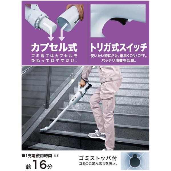 Makita スティッククリーナー CL106FDSHW マキタ 充電式クリーナー 掃除機 スティッククリーナー