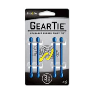 NITE IZE ヘッドフォンキーパーツ GEAR TIE 3inc GT34PK03 | 