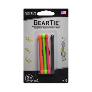 NITE IZE ヘッドフォンキーパーツ GEAR TIE 3inc GT34PKA1 | 