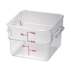 キャンブロ社 キャンブロ 角型フードコンテナークリアー 12SFSCW ＜AHC03012＞ | 