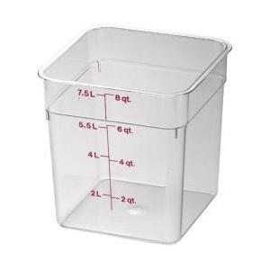 キャンブロ社 キャンブロ 角型フードコンテナークリアー 8SFSCW ＜AHC03008＞ | 