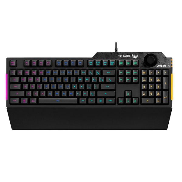 ASUS(エイスース) ゲーミングキーボード RA04 TUF GAMING K1/JP ブラック ［USB /有線］ | ASUS | 01