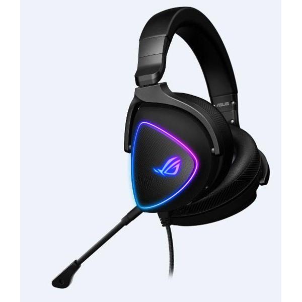 ASUS(エイスース) ROG Delta S ゲーミングヘッドセット ブラック ［USB-C＋USB-A /両耳 /ヘッドバンドタイプ］ [振込不可][代引不可] | ASUS | 01