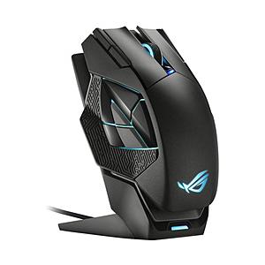 ASUS(エイスース) ゲーミングマウス P707 ROG SPATHA X ブラック ［光学式 /有線／無線(ワイヤレス) /12ボタン /Bluetooth・USB］ P707ROGSPATHAX | ASUS
