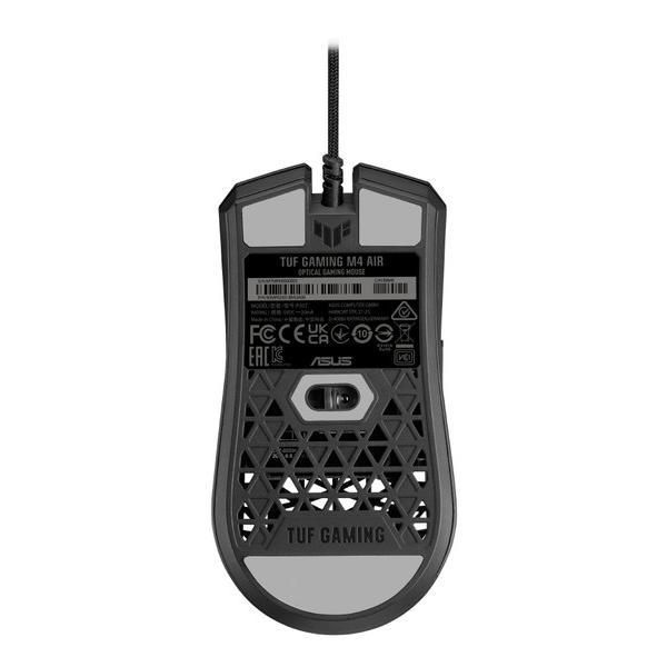 ASUS(エイスース) ゲーミングマウス P307 TUF GAMING M4 AIR 抗菌 ブラック  ［光学式 /有線 /6ボタン /USB］ | ASUS | 01