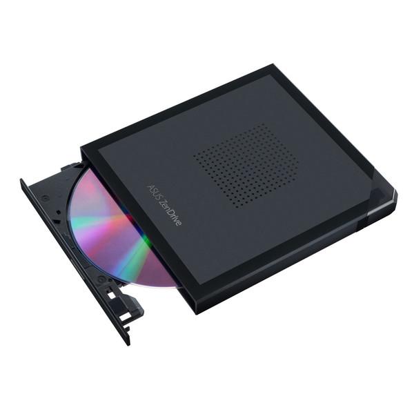 ASUS(エイスース) ポータブルDVDドライブ ZenDrive V1M (SDRW-08V1M-U)(Windows11対応/Mac) ブラック SDRW-08V1M-U/BLK/G/AS/P2G | ASUS | 01