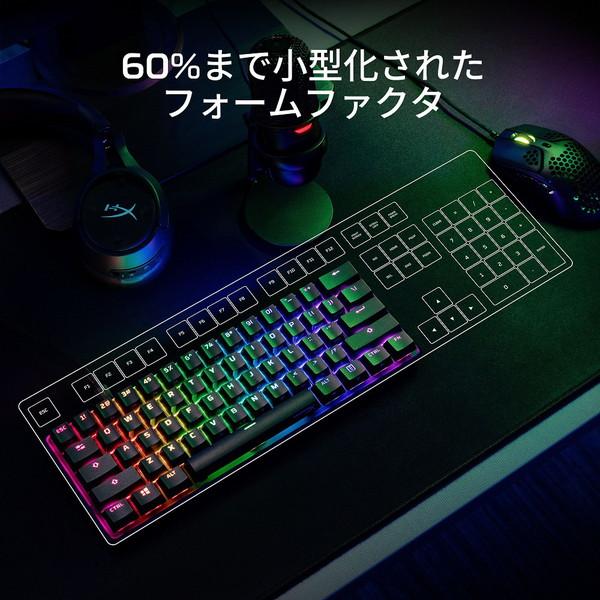 HYPERX ゲーミングキーボード Alloy Origins 60(英語配列) ブラック 4P5N4AA#ABA ［有線 /USB］ |  | 01
