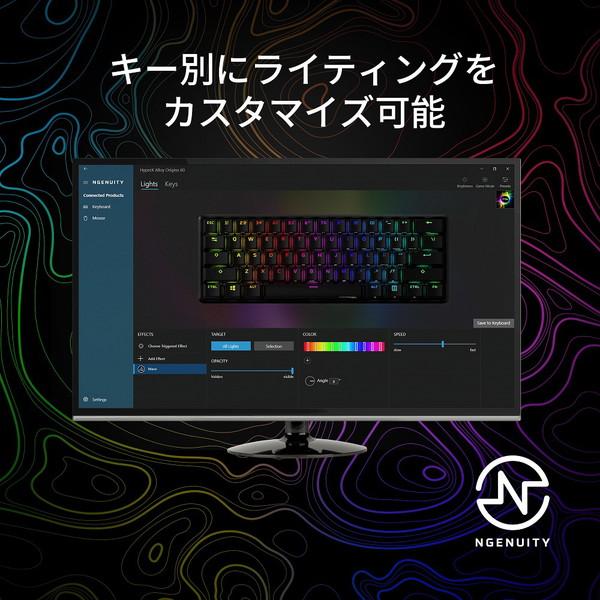 HYPERX ゲーミングキーボード Alloy Origins 60(英語配列) ブラック 4P5N4AA#ABA ［有線 /USB］ |  | 04