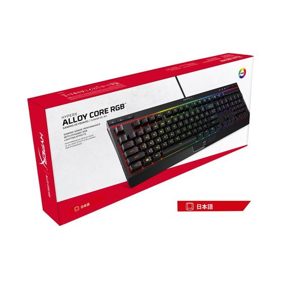 HYPERX ゲーミングキーボード Alloy Core RGB  4P4F5AJ#ABJ ［有線 /USB］ |  | 03