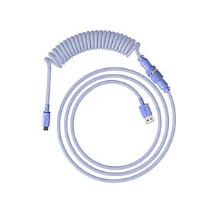 HYPERX キーボードケーブル [USB-C ⇔ USB-A(PC側) /1.37m]  ライトパープル 6J682AA 【864】 | 
