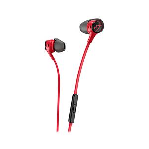 HYPERX 705L8AA ゲーミングヘッドセット Cloud Earbuds II レッド ［φ3.5mmミニプラグ /両耳 /イヤホンタイプ］ | 