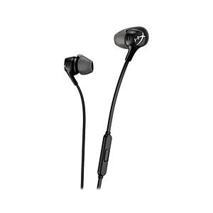HYPERX 70N24AA ゲーミングヘッドセット Cloud Earbuds II ブラック ［φ3.5mmミニプラグ /両耳 /イヤホンタイプ］ | 