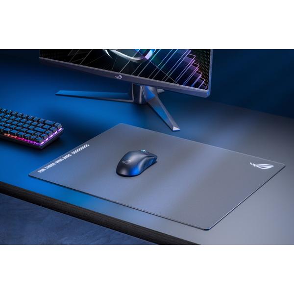 ASUS(エイスース) ゲーミングマウスパッド [500ｘ400ｘ4mm] ROG Moonstone Ace L(強化ガラス) ブラック ROG-MOONSTONE/ACE/L/BLK | ASUS | 04