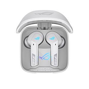 ゲーミングヘッドセット ROG Cetra True Wireless SpeedNova (R55ES ROG CETRA TWS SPEEDNOVA/WHT) ホワイト ［ワイヤレス（Bluetooth/USB-C＋USB-A） /両耳 … | ASUS