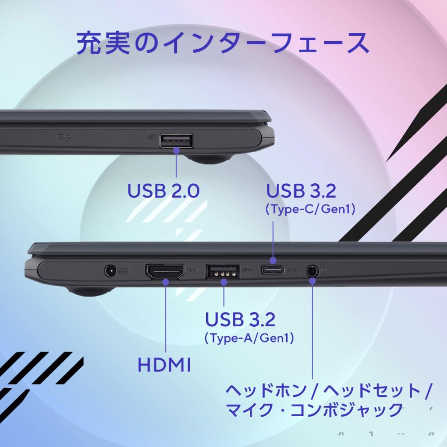 ノートパソコン Vivobook Go 14 スターブラック E410KA-EK844W ［14.0型 /Windows11 S /intel Celeron /メモリ：8GB /eMMC：128GB /WPS Office /日本語版キー… | ASUS | 05