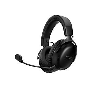 HYPERX A59YZAA ゲーミングヘッドセット Cloud III S ブラック ［ワイヤレス（Bluetooth/USB-C＋USB-A） /両耳 /ヘッドバンドタイプ］ | 