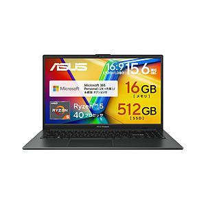 ASUS(エイスース) ノートパソコン Vivobook Go 15 ミックスブラック E1504FA-R5165BWS6 | ASUS