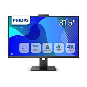 PHILIPS(フィリップス) USB-C接続 PCモニター ウェブカメラ搭載   329P1H/11 ［31.5型 /4K(3840×2160） /ワイド］ | Philips